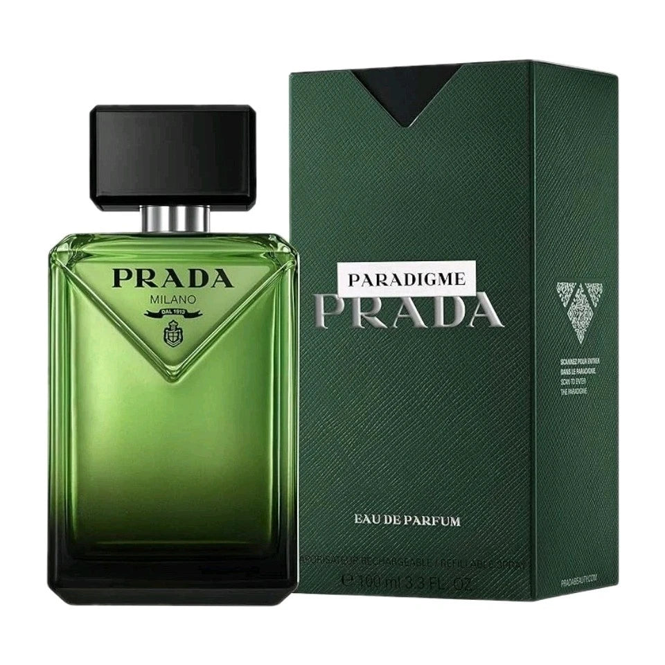 Prada Paradigme 3.3o.z-100mL Eau de Parfum Men New Sealed Box 100% Authentic